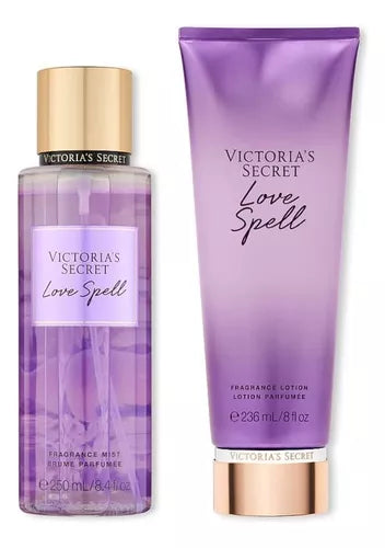 Victoria's Secret Body Splash + Creme Love Spell Pack